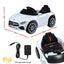 Kids Electric Ride On Car Licensed Outdoor Toys Cars Music Remote White