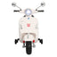 Kids Electric Ride On Car Motorcycle Motorbike Vespa Licensed GTS White