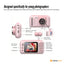 Kids HD Digital Camera Pink - Children's Selfie Photo Video 2.4 Inch Screen