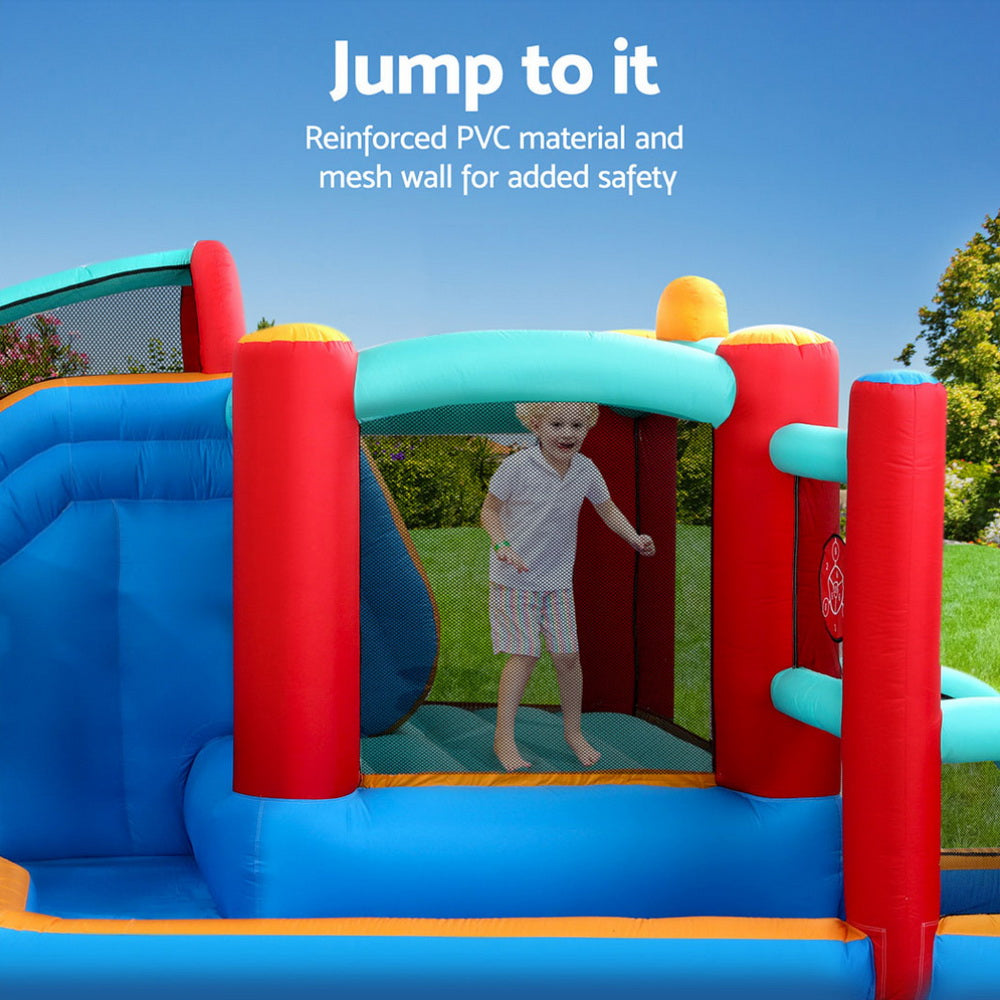 Kids Inflatable Water Slide Splash Pool Park Jumping Castle Bounce 615X322CM