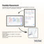 Kitchee 10" Digital Calendar Smart Family Planner - 25.5cm Touchscreen Black