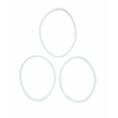 Kitchee 3x For Nutribullet Rubber White Seal - Gasket Ring For 600 600W