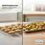 Kitchee 40.5x30.5cm Oven Baking Tray + Cooling Rack 4 Piece Stainless Steel