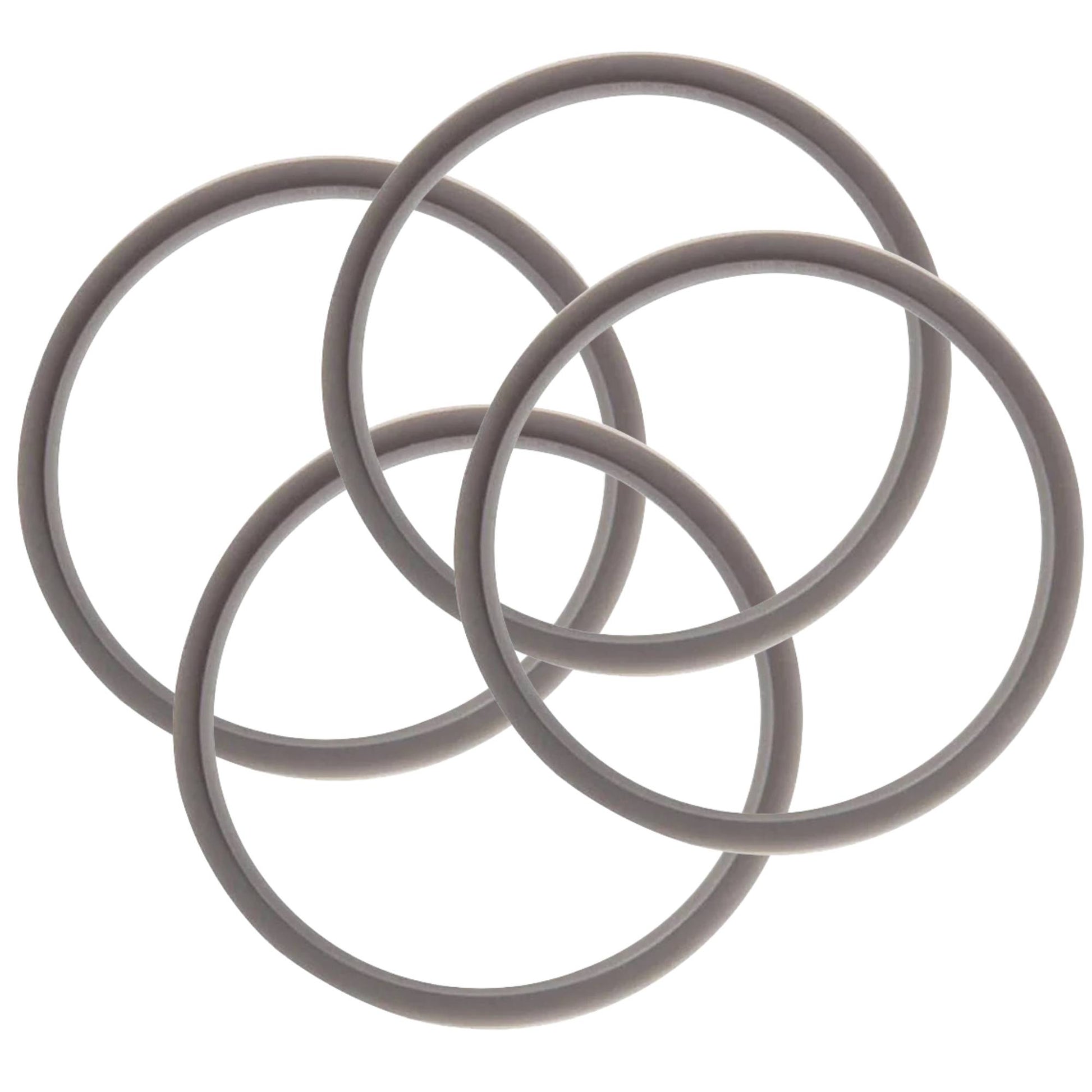 Kitchee 4x Grey Gasket Seal Ring For Nutribullet Model 600 900 1200W 90mm
