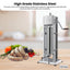 Kitchee 7L Manual Vertical Sausage Filler - Stainless Stuffer Meat Press Machine
