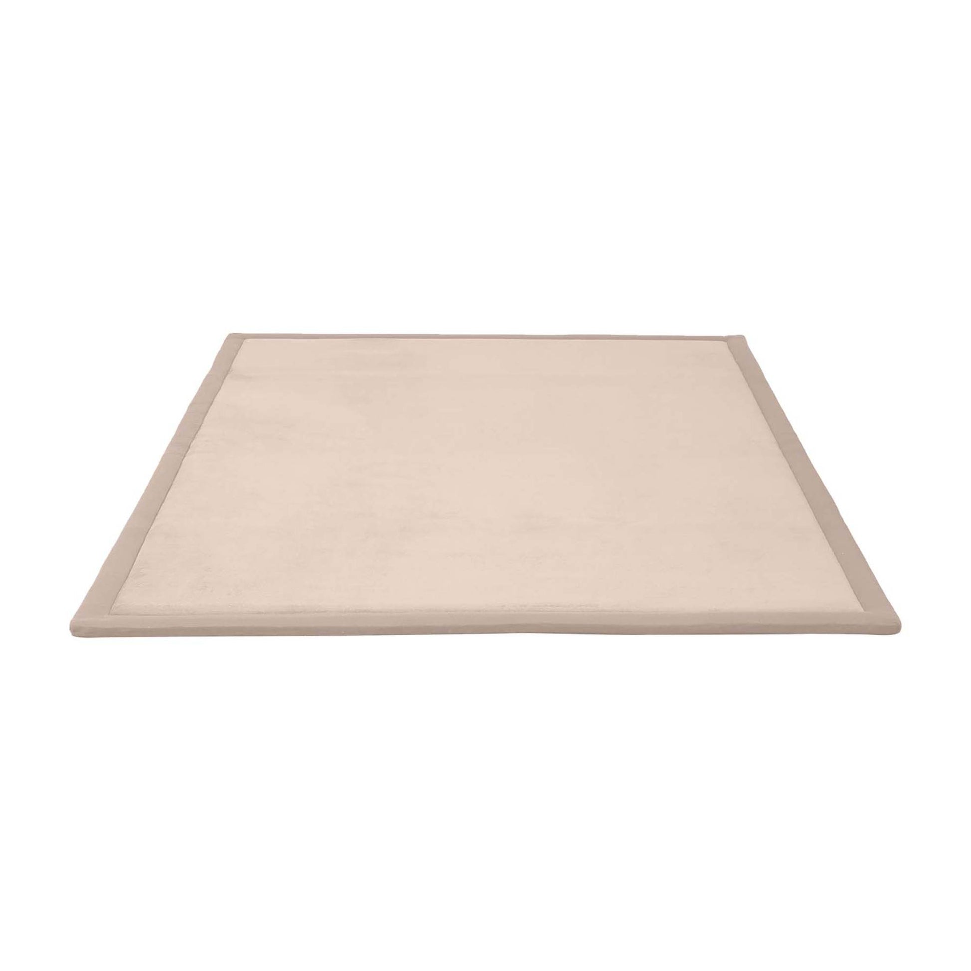 Kitchee Foam Floor Mat - Padded Thick Deep Soft Tatami Style Rug Cream