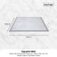 Kitchee Foam Floor Mat - Padded Thick Soft Tatami Style Carpet Grey