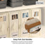 Kitchee Foldable Bed Sheet Storage Box - Linen + Closet Organiser Beige