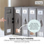 Kitchee Foldable Bed Sheet Storage Box - Linen + Closet Organiser Grey