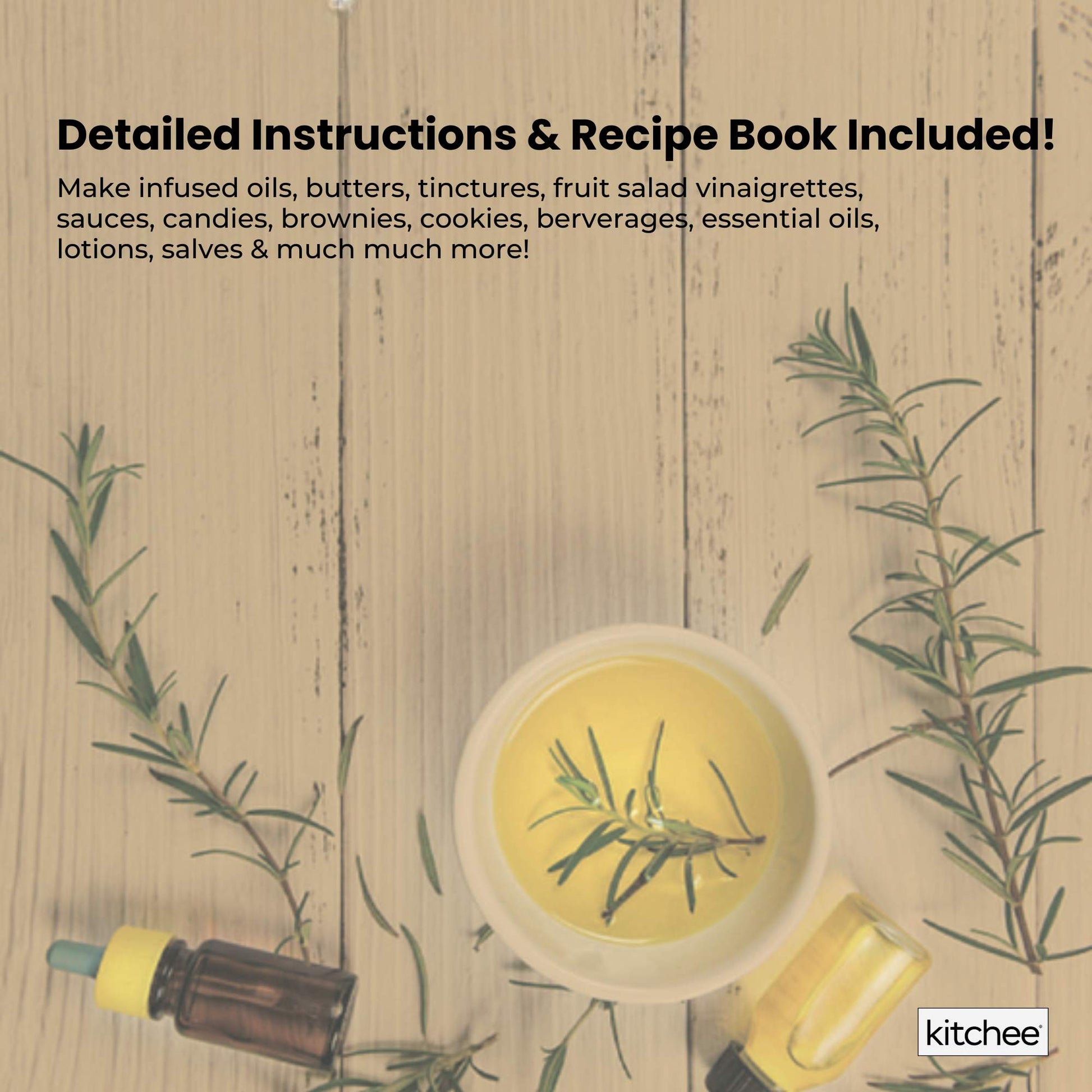 Kitchee Herbal Infuser Butter Oil Extractor and Decarboxylator Machine
