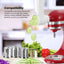 Kitchee Slicer Shredder Grater 3 Attachments - Compatible with KitchenAid Mixer