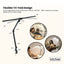 Kitchee Tri-Fold LED Desk Lamp with Clamp - Swinging Arm Eye-Care Dimmable Light