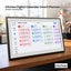 Kitchee 21.5" Digital Calendar Smart Planner - 54.6cm Touchscreen Black