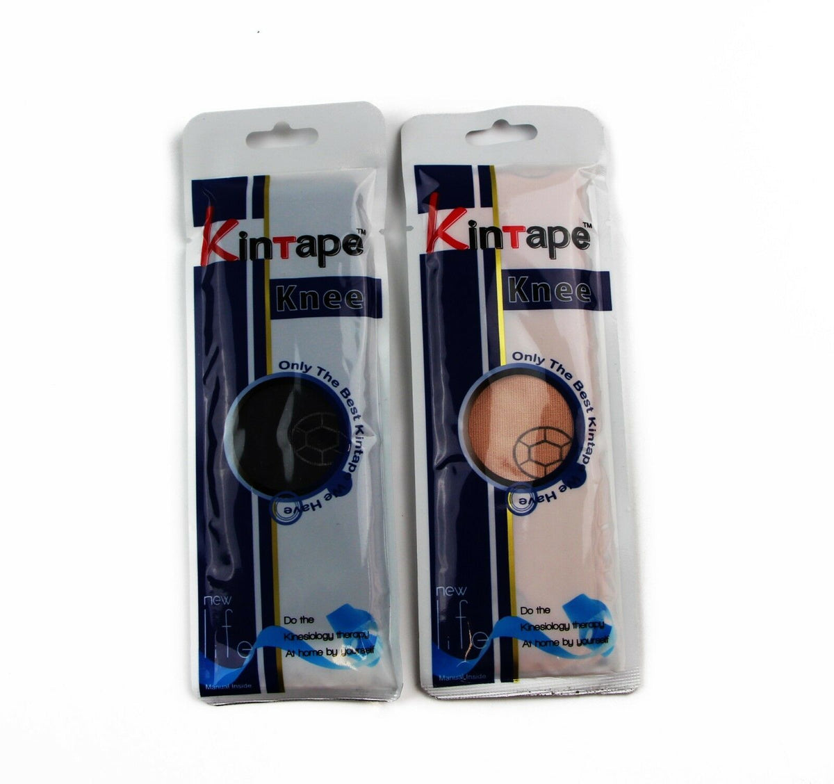 Knee Injury Tape Pre Cut Support Tape Kintape Sports Tape Nude Black Strong