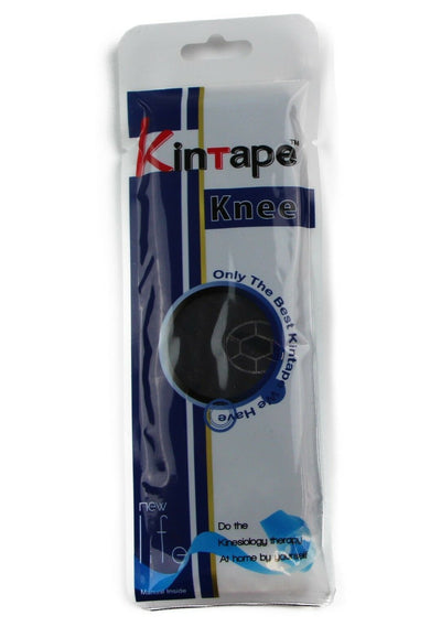 Knee Tape Kinesiology Sports Tape - Pre Cut Black