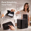 LUVIMO 15kg Ice Maker Machine Double Open Cover Deep Clean - Black
