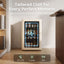 LUVIMO 70L Bar Fridge Mini Refrigerator Glass Door Aesthetics Cooler