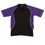 Ladies Womens Arena Sports Racing Short Sleeve Black Polo Top Team Tshirt New
