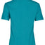 Ladies Womens Cooldry Short Sleeve Shirt Business Casual Royal Blue Office
