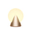 Lexon Conic Spherical Portable Led Lamp - Gold