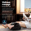 Livemor 8-nodes Full Back Massage Seat Cushion Heating With Foot Massagers