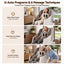 Livemor Elite 4D Massage Chair Recliner, SL Track Zero Gravity & Heat Auto Body Scan, 12 Auto Programs, 3 Zero-G Positions, Foot Rollers, Airbag Compression, Bluetooth Speaker, Wireless Charging