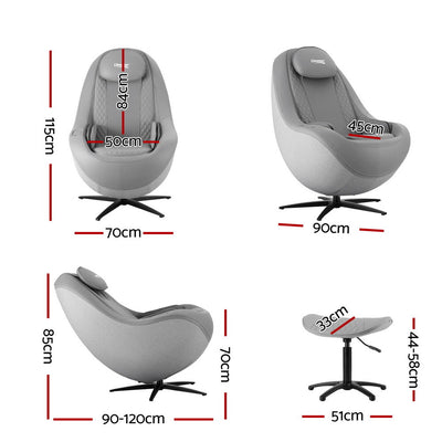 Livemor Massage Chair Electric Recliner Home Massager 3D ROLI