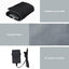 Livemor Massage Mat 10-nodes Vibration Heating Massage Cushion