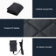 Livemor Massage Mat Heated Kneading Neck Massager Lumbar Airbag Stretch
