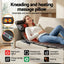 Livemor Massage Mat Kneading Neck Foot Massager Heated Vibration Airbag Mattress