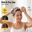 Livemor Scalp Massager Kneading Head Massager Scalp Stress Relax Portable Rechargeable Hair Massager Shower Massage Cat Massager Scratcher, Gift for Mom Dad