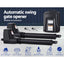 LockMaster Automatic Electric Gate Opener Double Swing Remote Control Kit 800KG