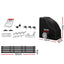 LockMaster Automatic Sliding Gate Opener Kit 40W Solar 4M 600KG