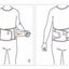 Lumbar & Lower Back Support Belt Brace Strap Pain Relief Posture Waist Trimmer