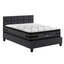 Giselle Mattress & Artiss Queen Bed Frame Bundle, 36cm Double Sided Euro Top Mattress