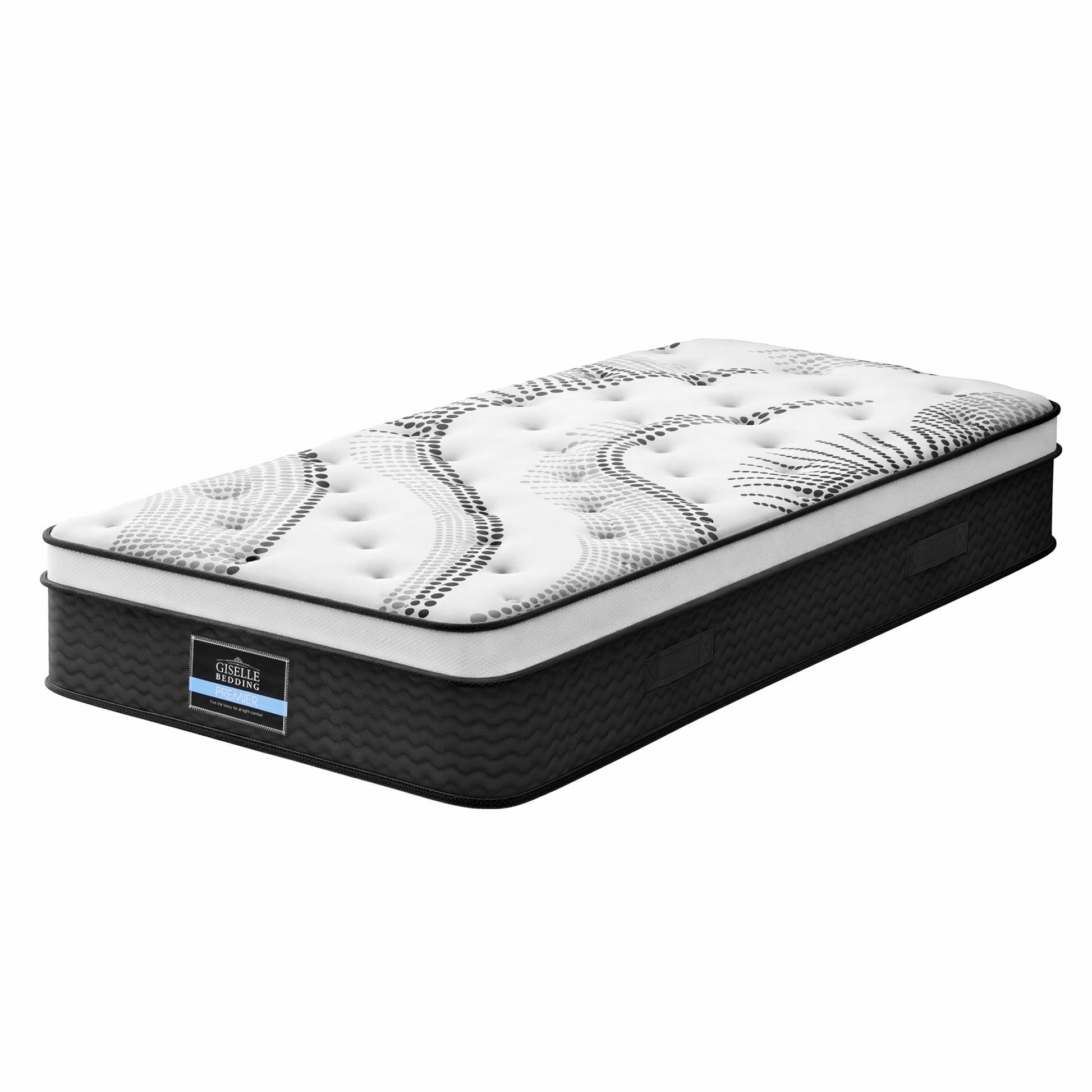 Giselle Bedding 32cm Mattress Euro Top King Single