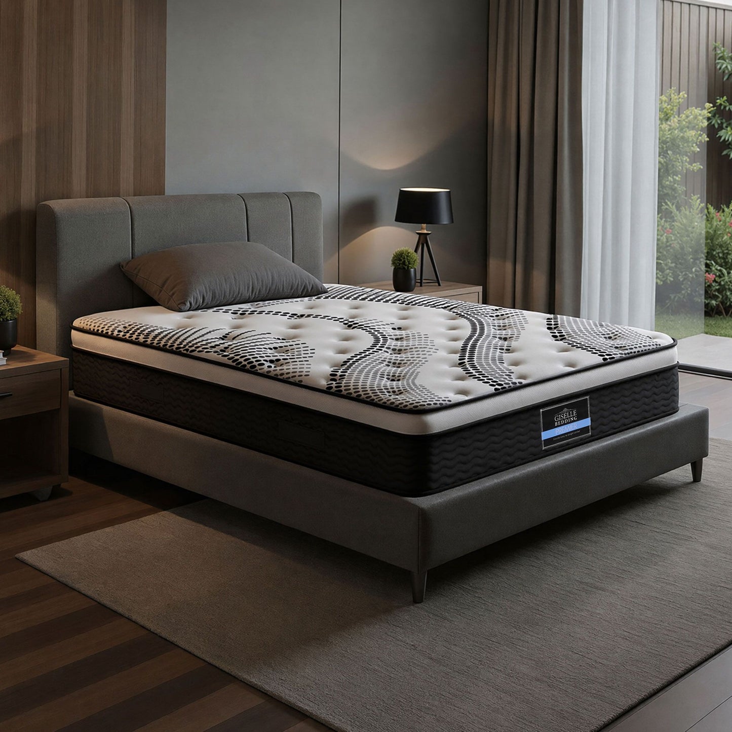 Giselle Bedding 32cm Mattress Euro Top Single