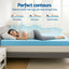 Giselle 12cm Memory Foam Mattress Topper Ventilated Cool Gel Bamboo Cover Double