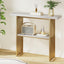 Artiss Console Table Marble Effect White&Gold