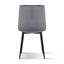 Artiss Dining Chairs Set of 4 Velvet Horizontal Slope Grey
