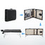 Zenses Massage Table 75cm Portable 2 Fold Aluminium Beauty Bed Black