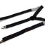 Mens Adjustable Rainbow Skulls Patterned Suspenders