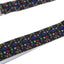 Mens Adjustable Rainbow Skulls Patterned Suspenders
