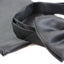 Mens Black Plain Coloured Checkered Bow Tie & Matching Pocket Square Set