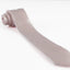 Mens Blush 5cm Skinny Plain Neck Tie
