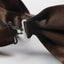 Mens Brown Solid Plain Colour Bow Tie