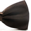 Mens Brown Solid Plain Colour Bow Tie