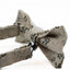 Mens Cream & Green Floral Bow Pattern Cotton Bow Tie & Pocket Square Set