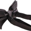 Mens Dark Brown Plain Coloured Large Patterned Checkered Bow Tie