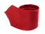 Mens Dark Red 8cm Plain Neck Tie